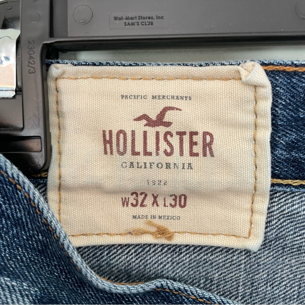 Hollister men’s Classic Blue Denim Jeans size 32/30 - Picture 2 of 6